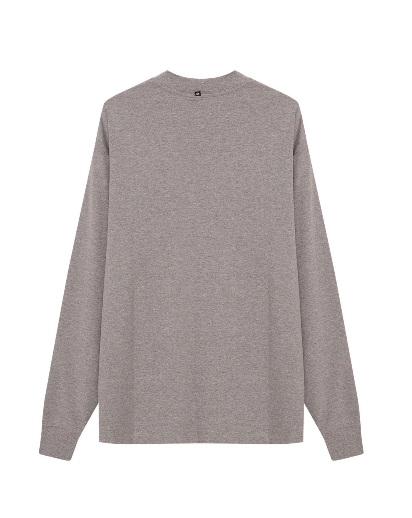 GRAY HIGH NECK T-SHIRT