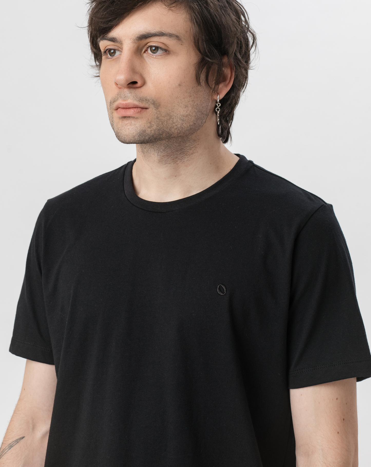 DOD BASIC T-SHIRT WHITE CLARK NECK