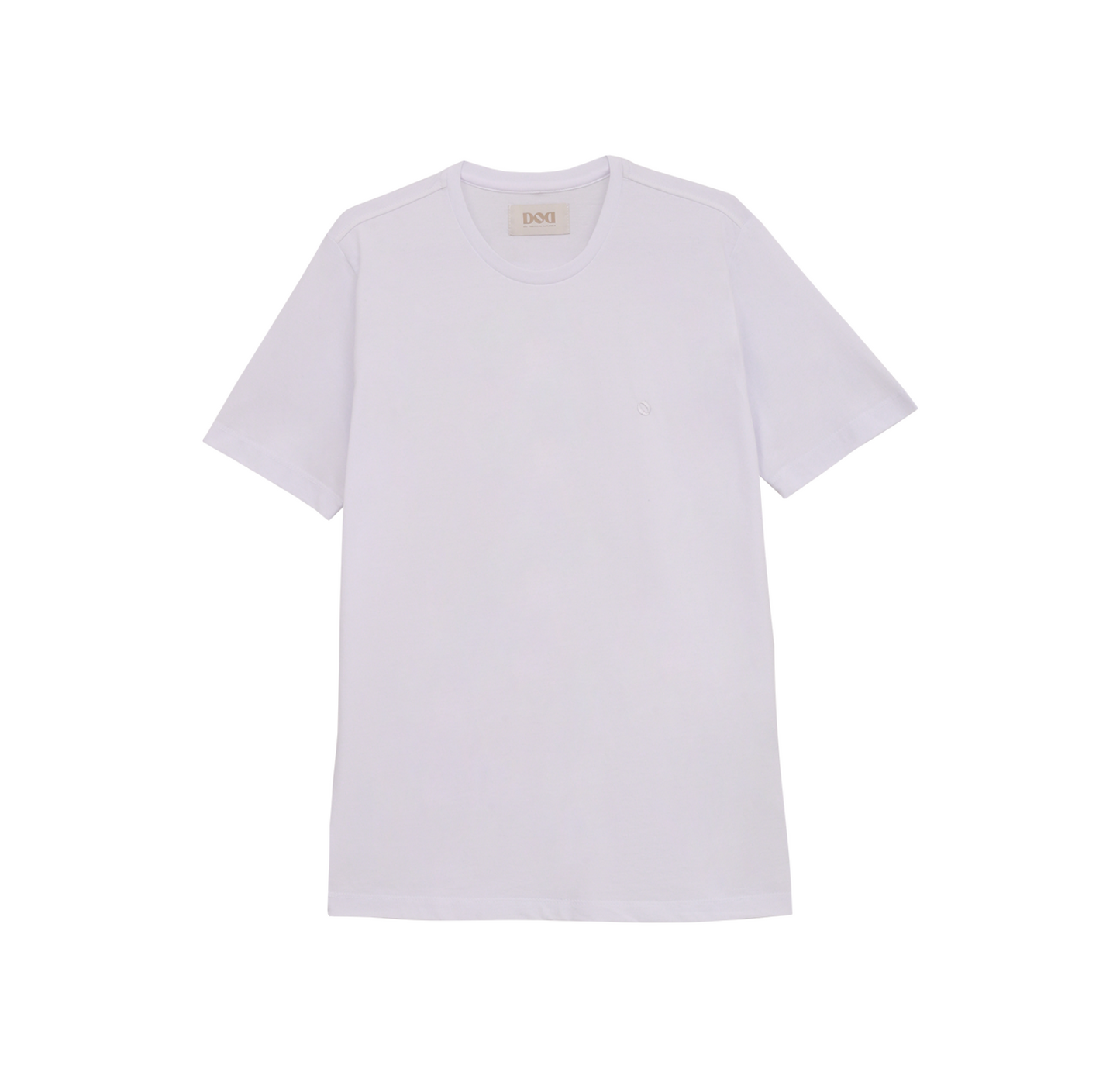 DOD BASIC T-SHIRT WHITE CLARK NECK