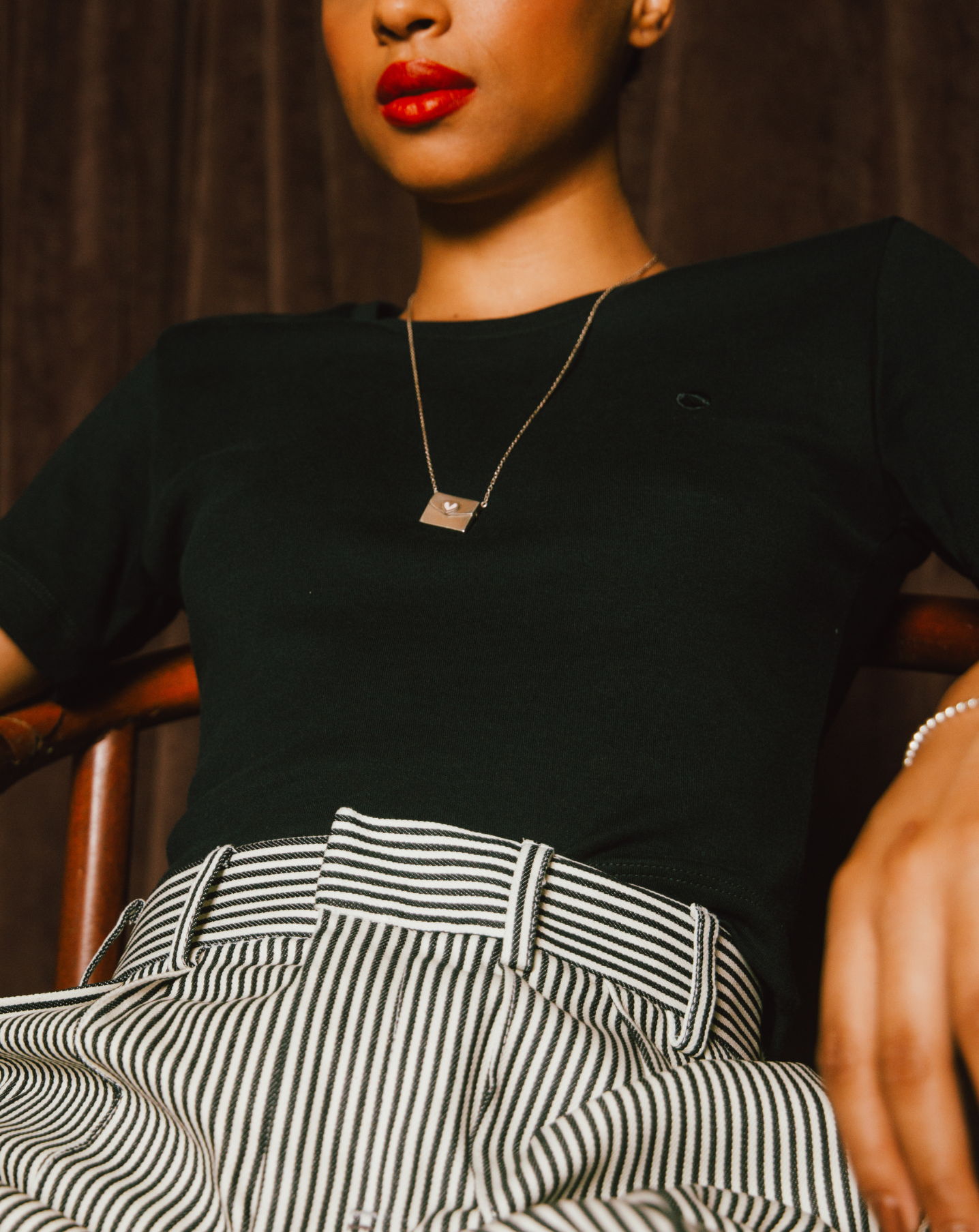 CROPPED BERNUCCI MANGA CURTA