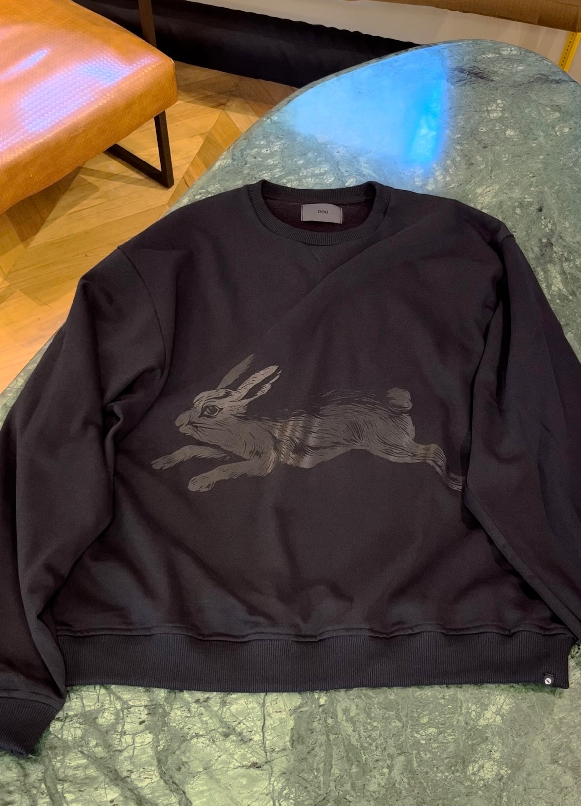 GRAY HIGH NECK T-SHIRT